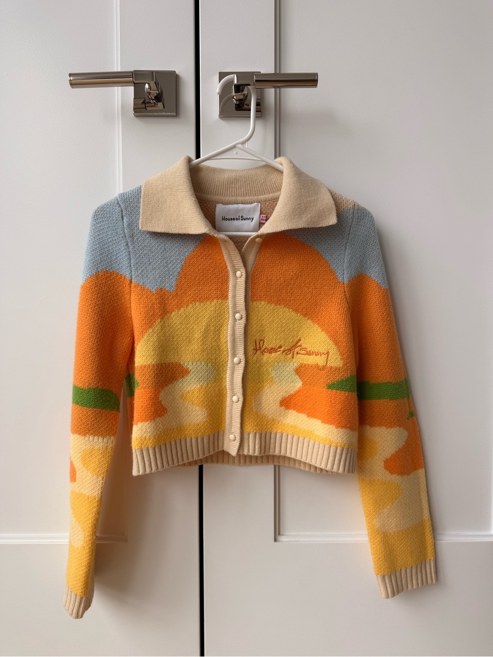 House of Sunny Colorblock Cardigan